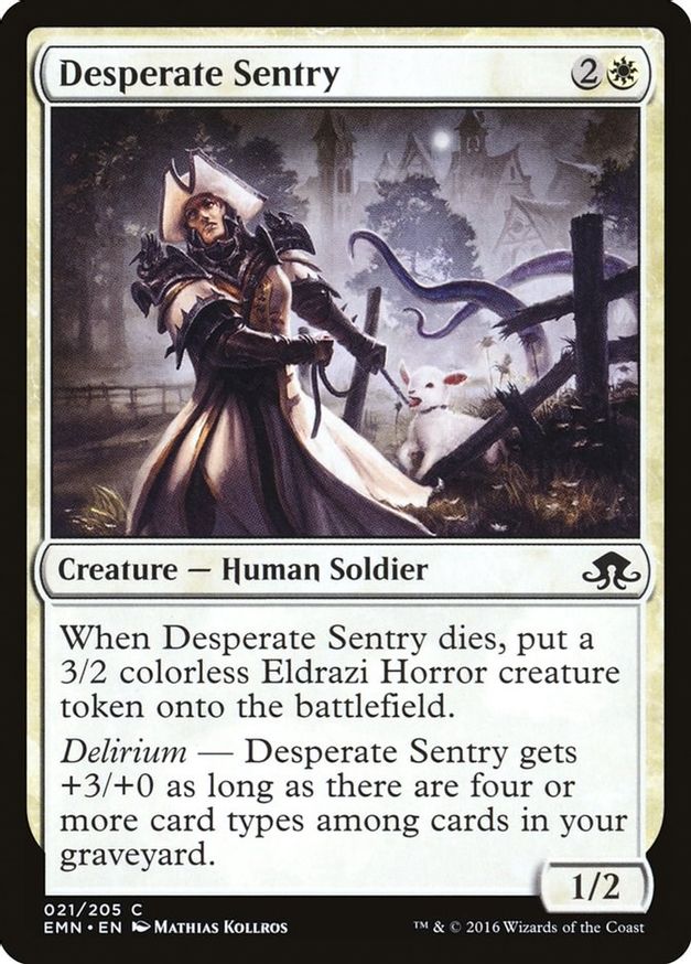 Desperate Sentry | 21 | Eldritch Moon