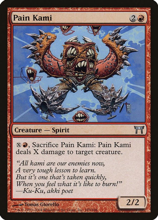 Pain Kami | 183 | Champions of Kamigawa