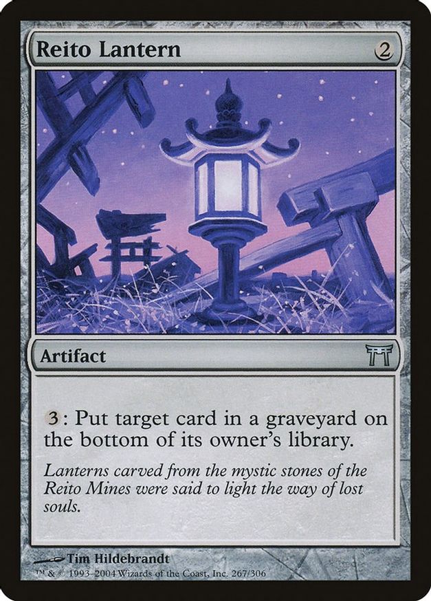 Reito Lantern | 267 | Champions of Kamigawa