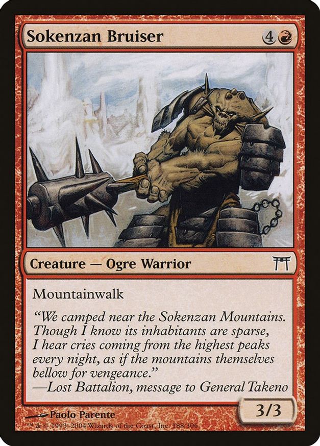 Sokenzan Bruiser | 188 | Champions of Kamigawa