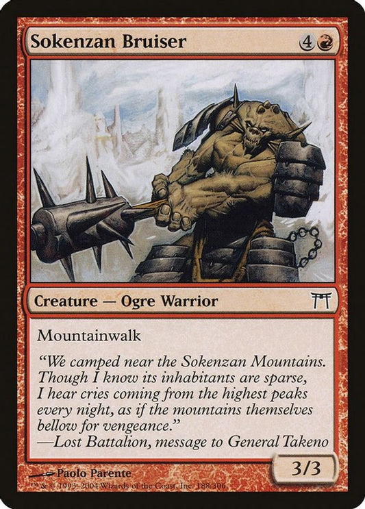 Sokenzan Bruiser | 188 | Champions of Kamigawa
