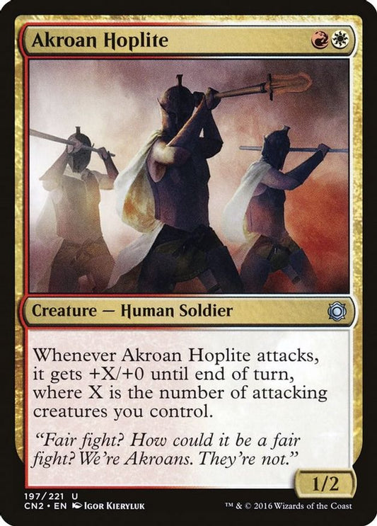 Akroan Hoplite | 197 | Conspiracy: Take the Crown