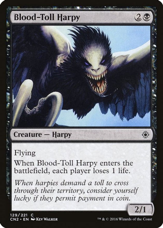 Blood-Toll Harpy | 129 | Conspiracy: Take the Crown
