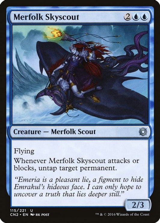 Merfolk Skyscout | 115 | Conspiracy: Take the Crown