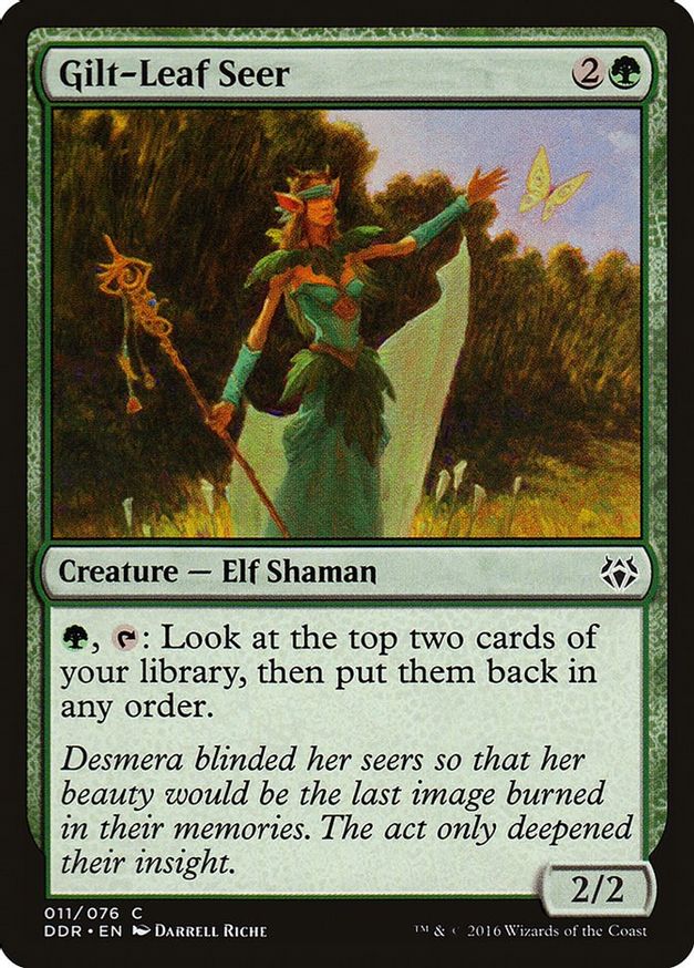 Gilt-Leaf Seer | 11 | Duel Decks: Nissa vs. Ob Nixilis