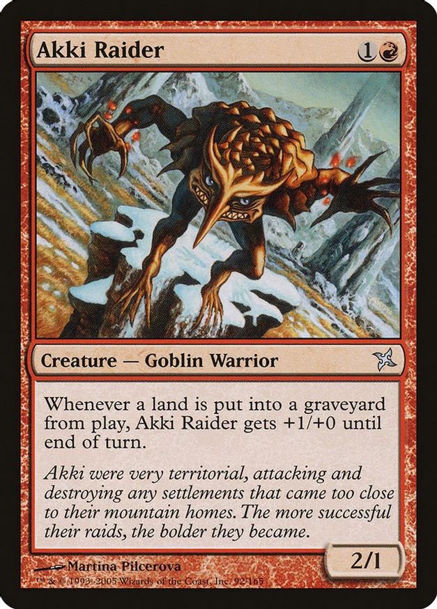 Akki Raider | 92 | Betrayers of Kamigawa