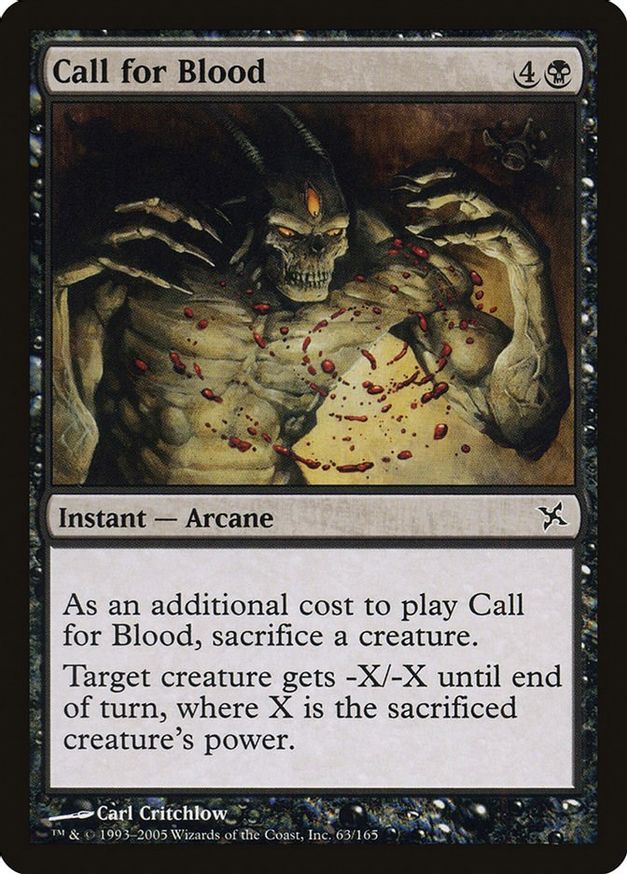 Call for Blood | 63 | Betrayers of Kamigawa