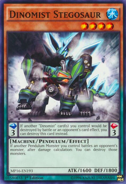 Dinomist Stegosaur | MP16-EN193