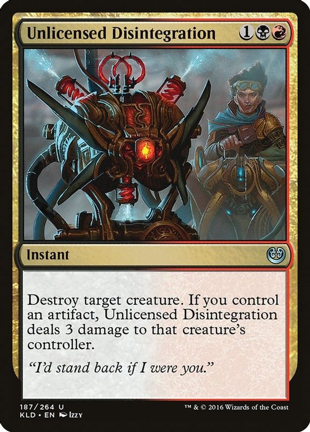 Unlicensed Disintegration | 187 | Kaladesh