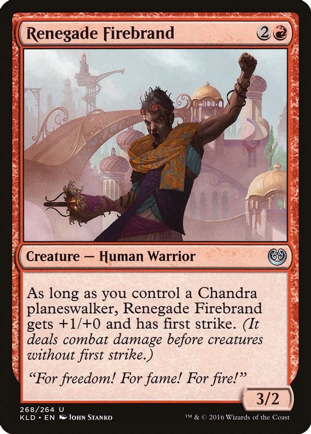Renegade Firebrand | 268 | Kaladesh