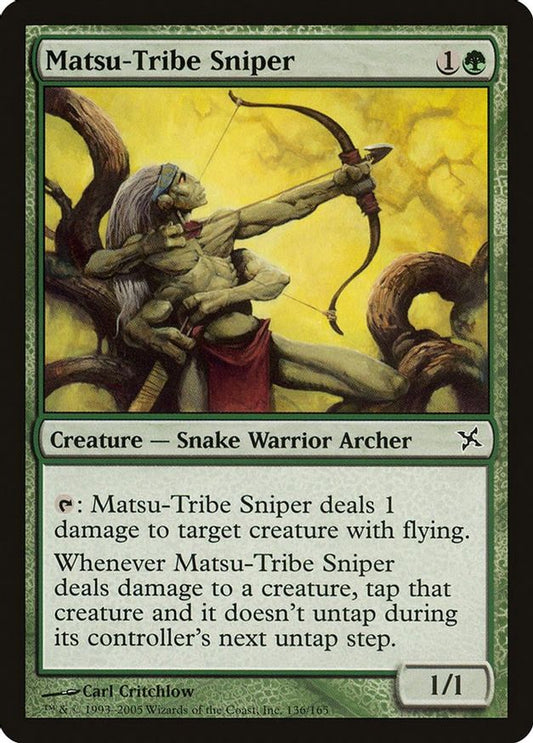 Matsu-Tribe Sniper | 136 | Betrayers of Kamigawa