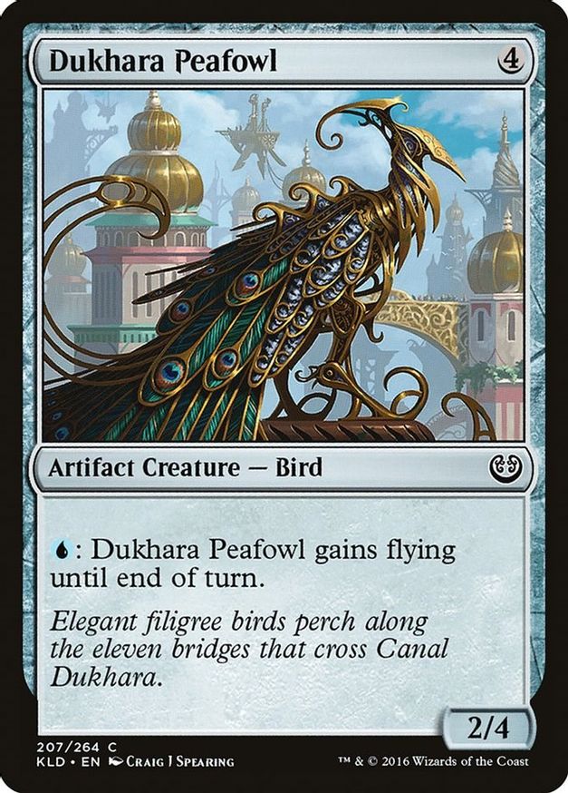 Dukhara Peafowl | 207 | Kaladesh