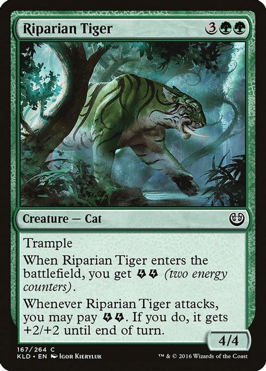Riparian Tiger | 167 | Kaladesh