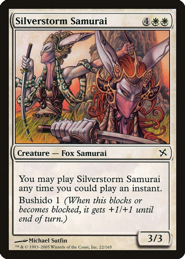 Silverstorm Samurai | 22 | Betrayers of Kamigawa