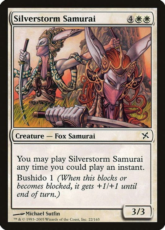 Silverstorm Samurai | 22 | Betrayers of Kamigawa