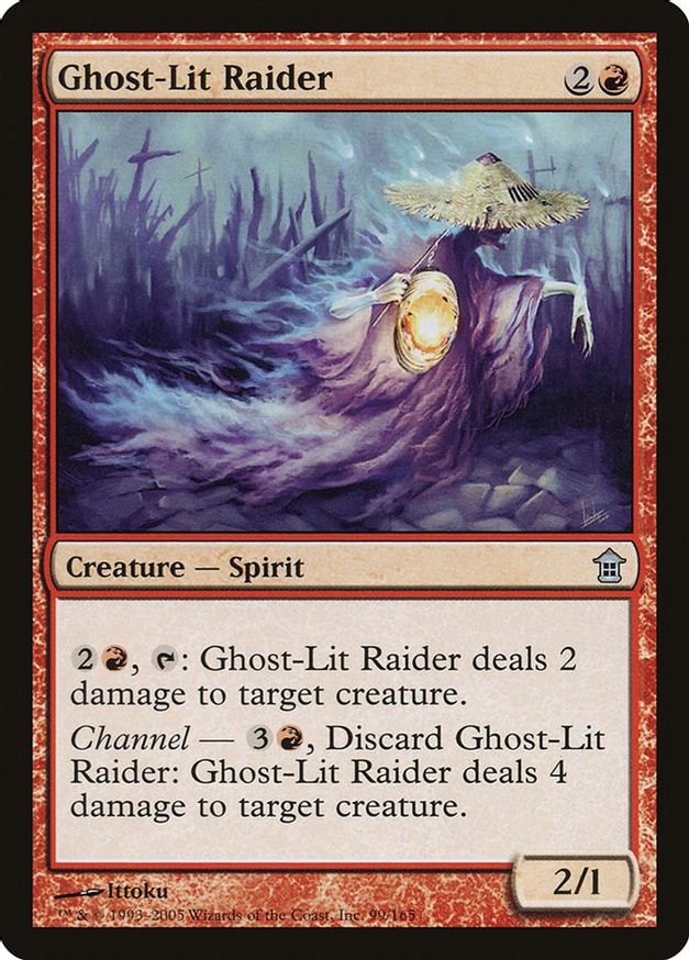 Ghost-Lit Raider | 99 | Saviors of Kamigawa