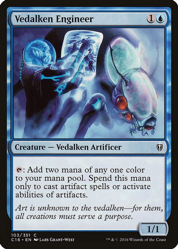Vedalken Engineer | 103 | Commander 2016