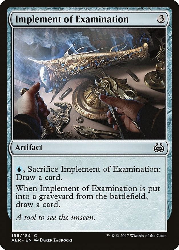 Implement of Examination | 156 | Aether Revolt