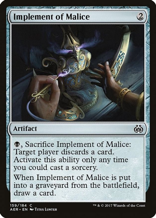 Implement of Malice | 159 | Aether Revolt