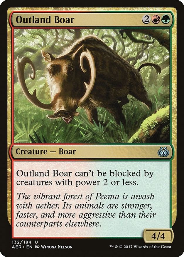 Outland Boar | 132 | Aether Revolt