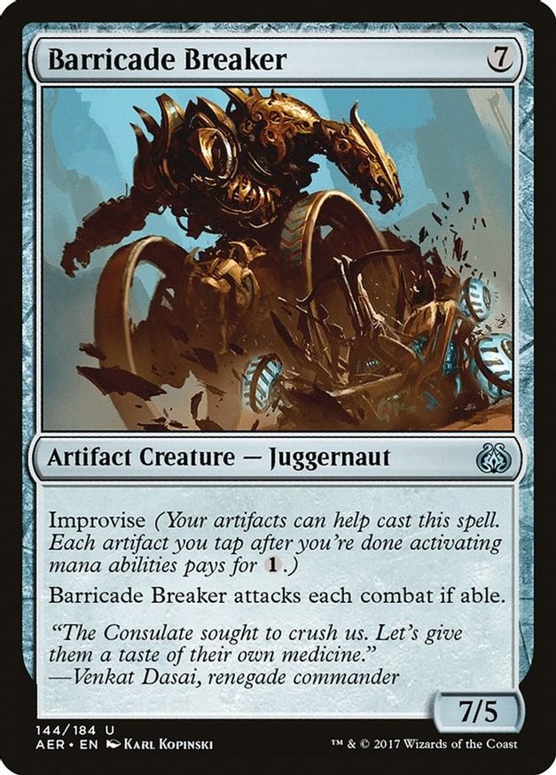 Barricade Breaker | 144 | Aether Revolt