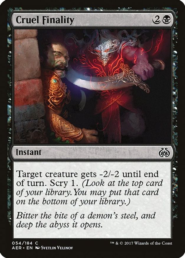 Cruel Finality | 54 | Aether Revolt