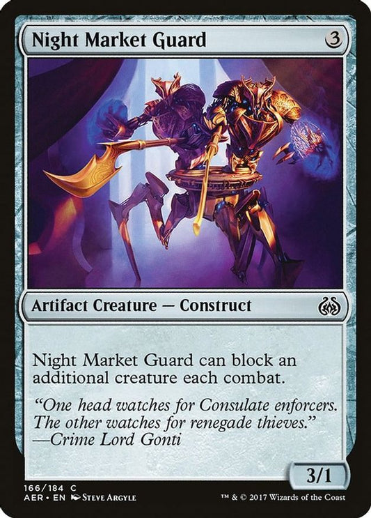 Night Market Guard | 166 | Aether Revolt