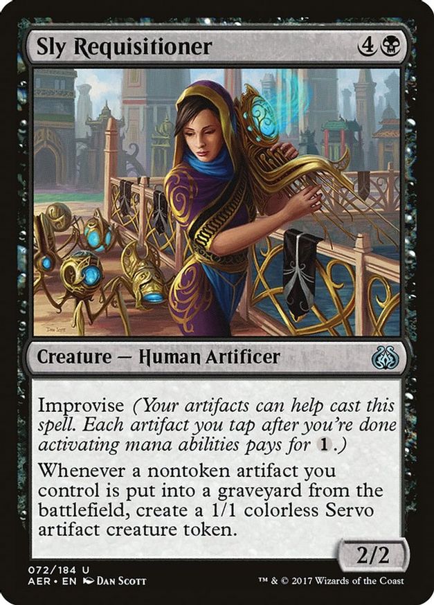 Sly Requisitioner | 72 | Aether Revolt