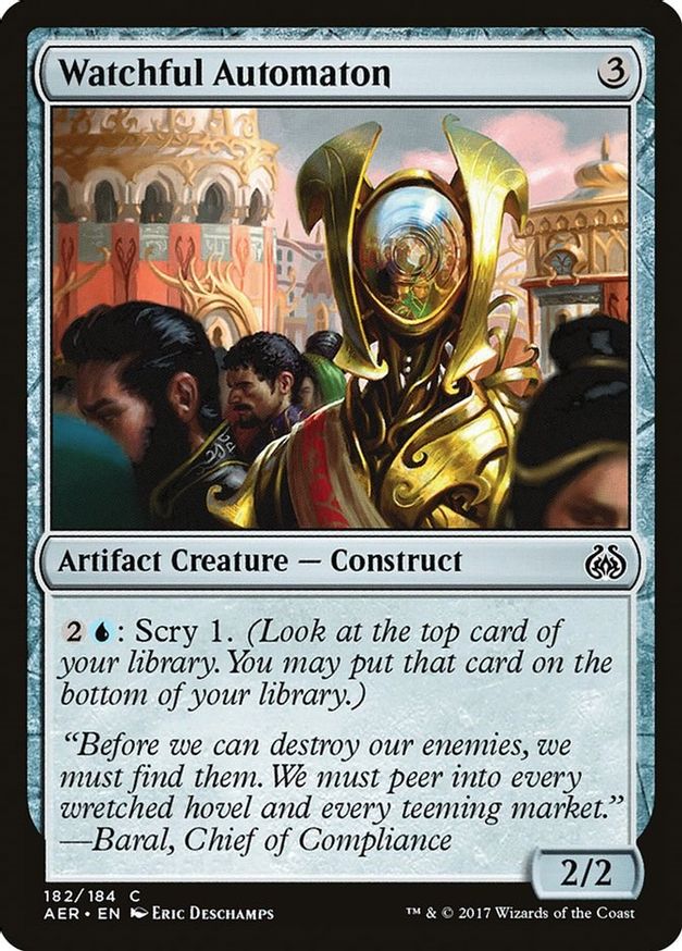 Watchful Automaton | 182 | Aether Revolt