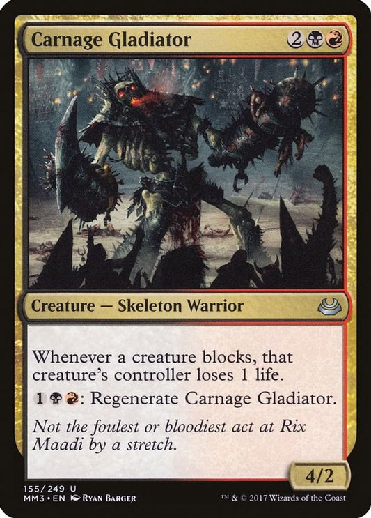 Carnage Gladiator | 155 | Modern Masters 2017