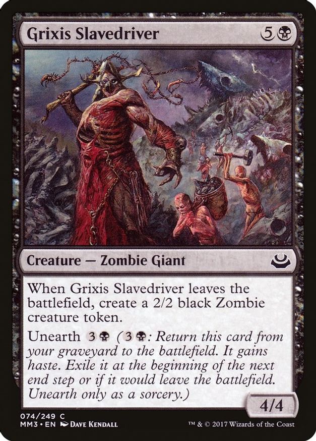 Grixis Slavedriver | 74 | Modern Masters 2017