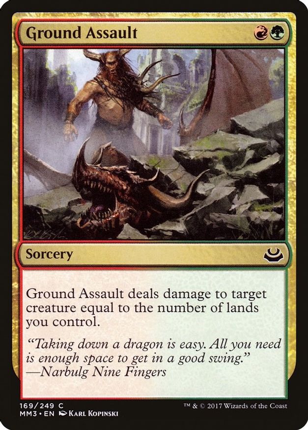 Ground Assault | 169 | Modern Masters 2017