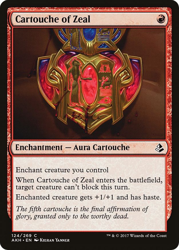 Cartouche of Zeal | 124 | Amonkhet