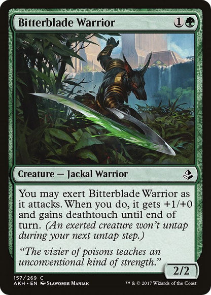 Bitterblade Warrior | 157 | Amonkhet