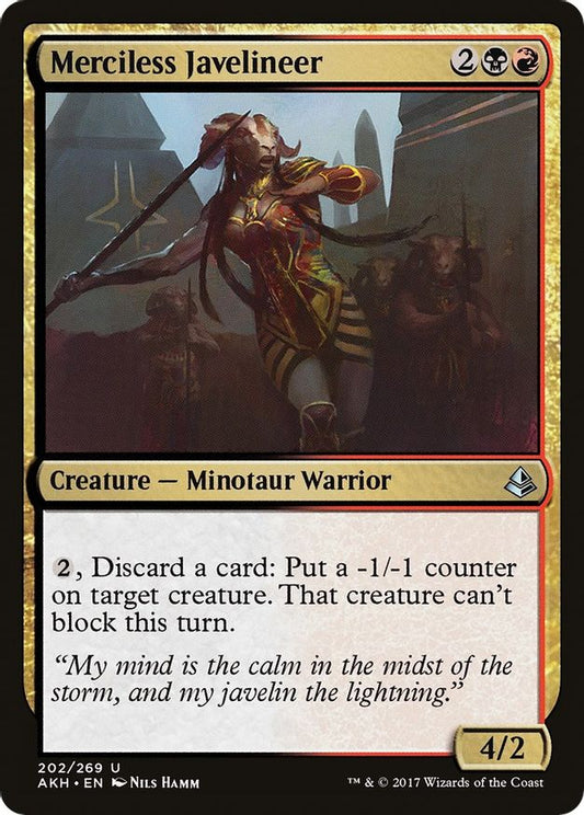 Merciless Javelineer | 202 | Amonkhet