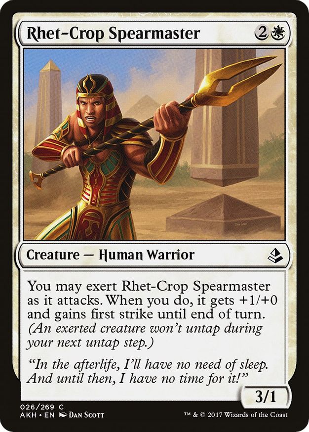 Rhet-Crop Spearmaster | 26 | Amonkhet