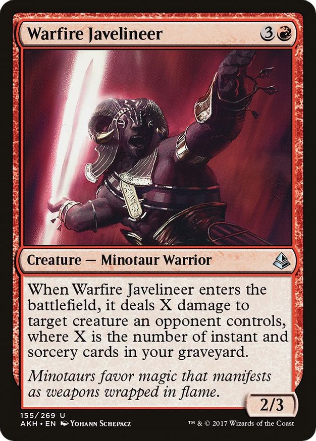Warfire Javelineer | 155 | Amonkhet