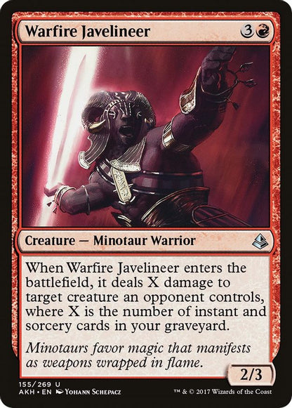 Warfire Javelineer | 155 | Amonkhet