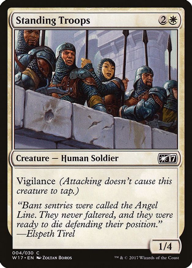 Standing Troops | 4 | Welcome Deck 2017