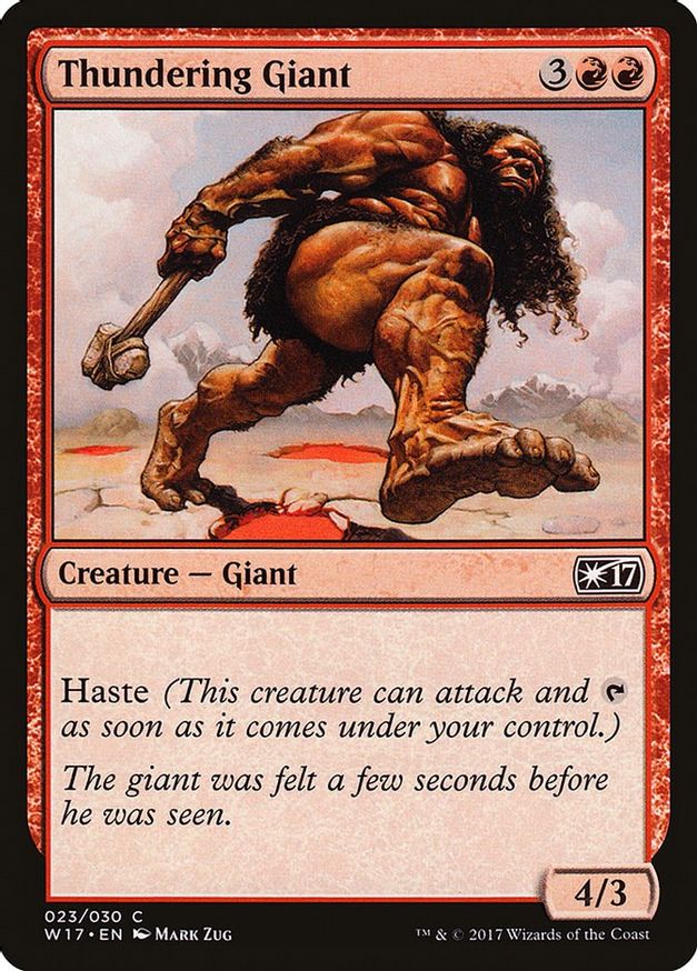 Thundering Giant | 23 | Welcome Deck 2017