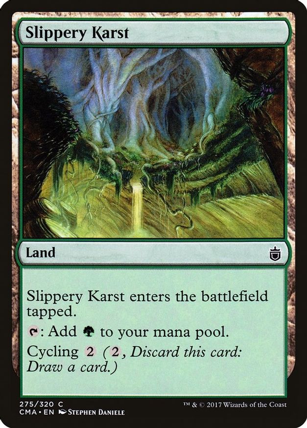 Slippery Karst | 275 | Commander Anthology