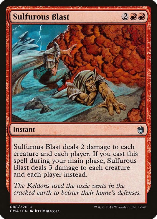 Sulfurous Blast | 88 | Commander Anthology