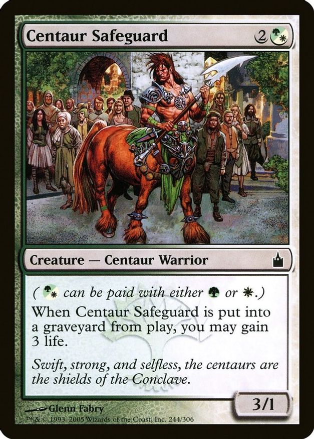 Centaur Safeguard | 244 | Ravnica: City of Guilds