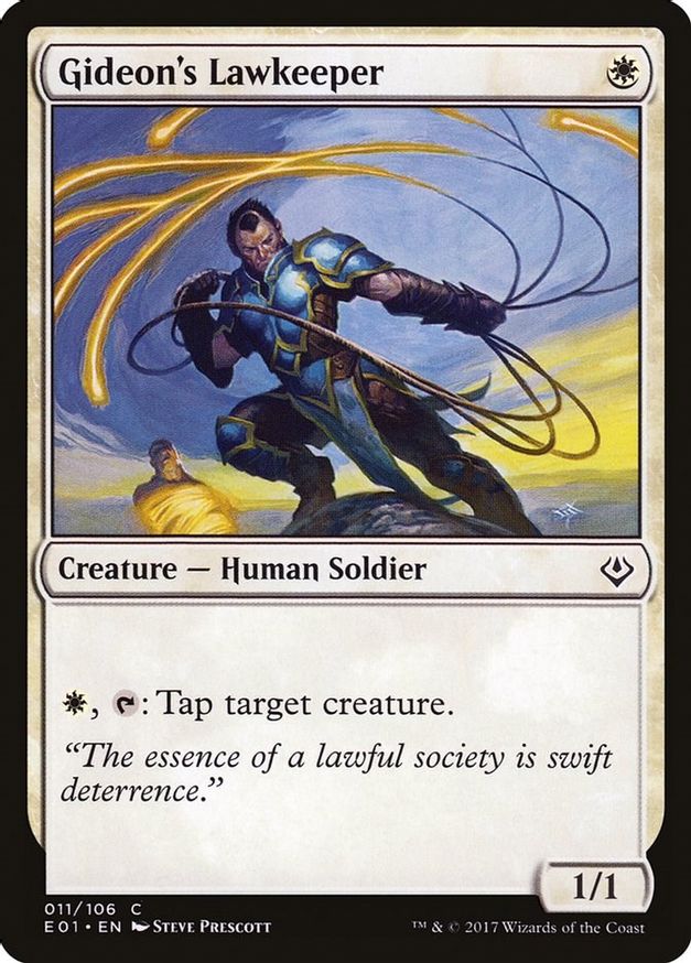 Gideon's Lawkeeper | 11 | Archenemy: Nicol Bolas