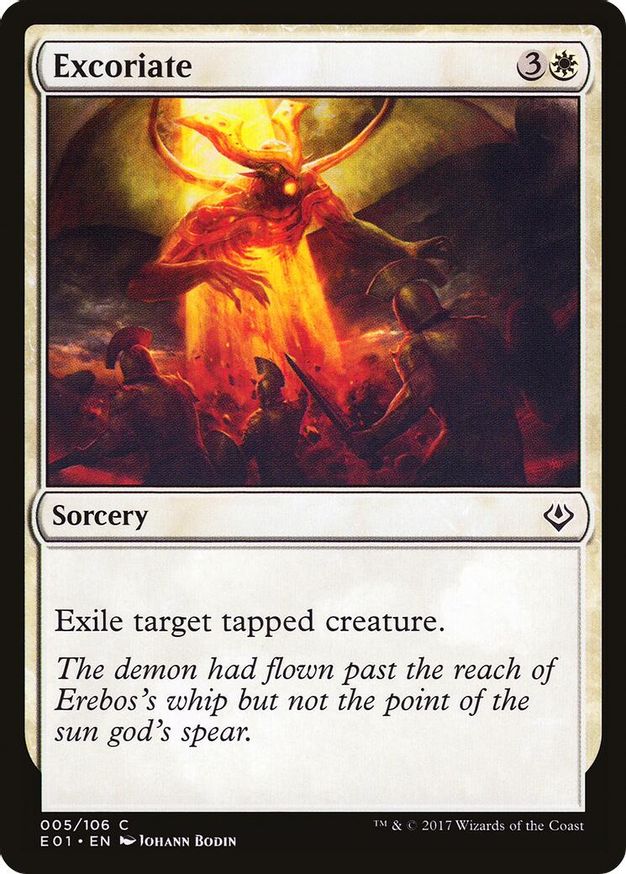 Excoriate | 5 | Archenemy: Nicol Bolas