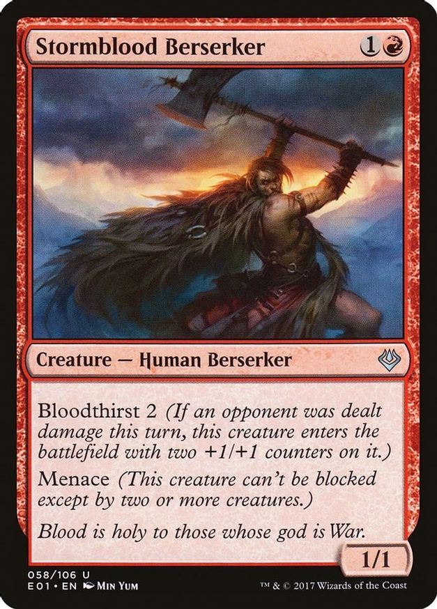 Stormblood Berserker | 58 | Archenemy: Nicol Bolas