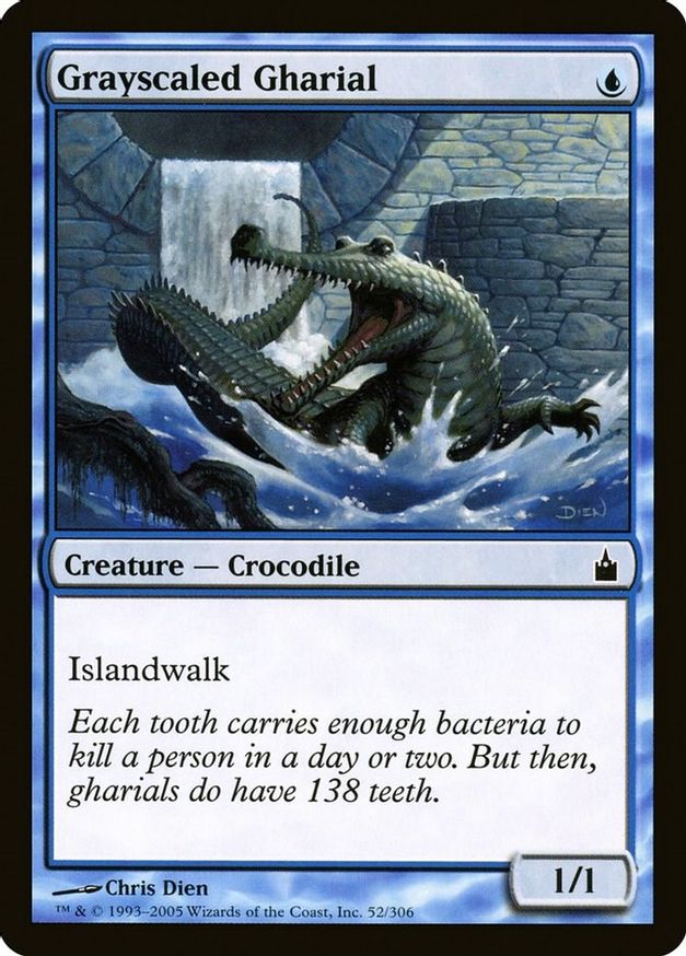 Grayscaled Gharial | 52 | Ravnica: City of Guilds