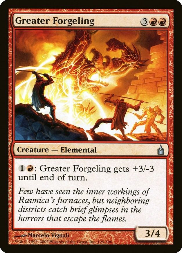 Greater Forgeling | 129 | Ravnica: City of Guilds