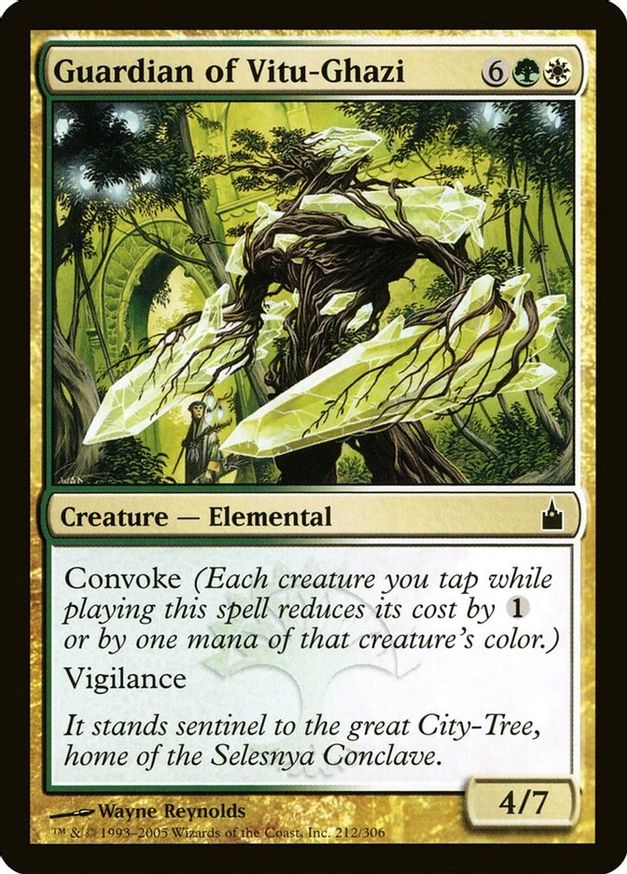Guardian of Vitu-Ghazi | 212 | Ravnica: City of Guilds