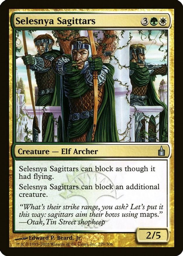 Selesnya Sagittars | 229 | Ravnica: City of Guilds